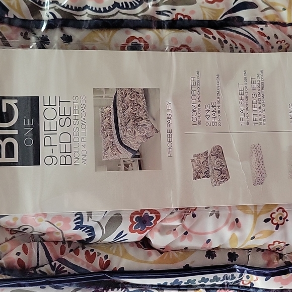 The Big One Bedding New King 9 Piece Bed Set Poshmark
